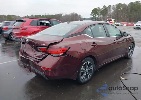 2020 Nissan Sentra Sv Xtronic Cvt from USA, damaged, VIN 3N1AB8CV5LY286221